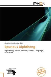 Spurious Diphthong