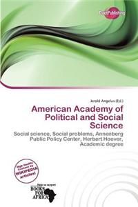 American Academy of Political and Social Science