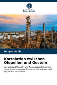 Korrelation zwischen Ölquellen und Gestein
