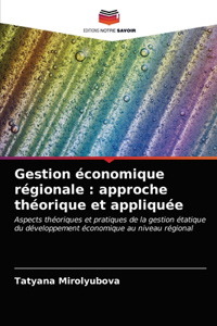 Gestion économique régionale