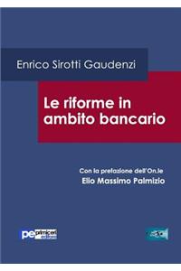 riforme in ambito bancario