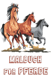 Malbuch Für Pferde