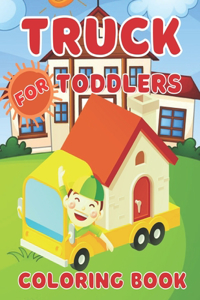 Truck Coloring Book For Toddlers