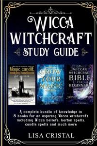 Wicca Witchcraft Study Guide: 3 books in 1 for an aspiring Wicca witchcraft including Wicca beliefs, herbal spells and much more