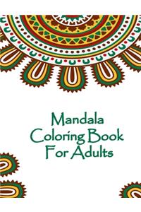 Mandala Coloring Book For Adults