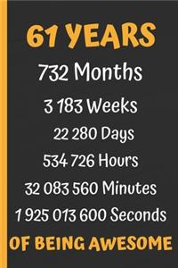 61 Years of Being Awesome