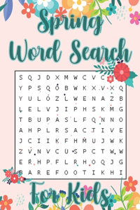 Spring Word Search For Kids