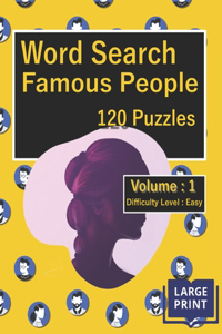 Word Search Famous People Puzzles