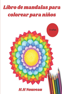 Libro de mandalas para colorear para niños