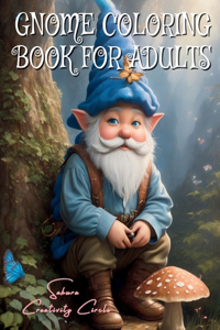 Gnome Coloring Book for Adults
