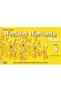 Weekday Workouts Grd 5