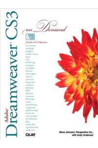 Adobe Dreamweaver Cs3 on Demand (Adobe Reader)