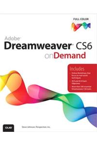 Adobe Dreamweaver Cs6 on Demand