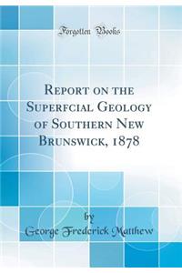 Report on the Superfcial Geology of Southern New Brunswick, 1878 (Classic Reprint)