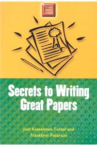 Secrets to Writing Great Papers