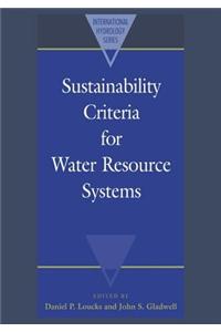 Sustainability Criteria for Water Resource Systems
