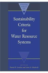 Sustainability Criteria for Water Resource Systems