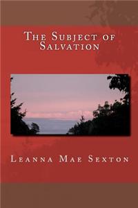 The Subject of Salvation