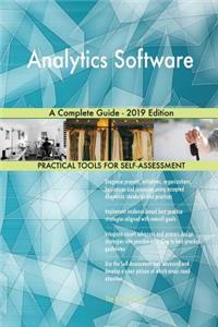 Analytics Software A Complete Guide - 2019 Edition
