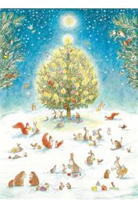 A Woodland Christmas Advent Calendar