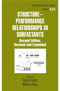 Structure-Performance Relationships in Surfactants