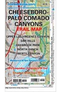 Cheeseboro-Palo Comado Canyons Trail Map