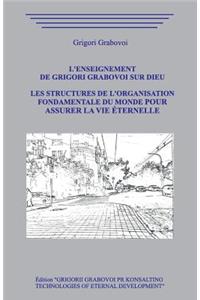 Les structures de l'organisation fondamentale du monde.