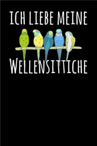Ich liebe meine Wellensittiche