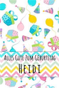 Alles Gute zum Geburtstag Heidi