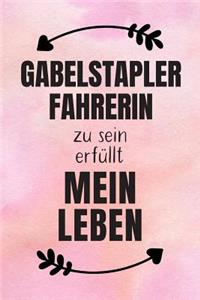 Gabelstaplerfahrerin