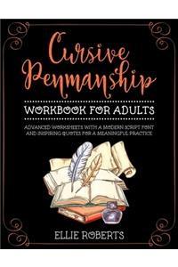 Cursive Penmanship Workbook for Adults