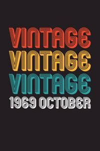 Vintage Vintage Vintage 1969 October