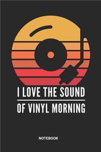 Vinyl Morning Notebook