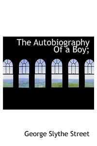 The Autobiography of a Boy;