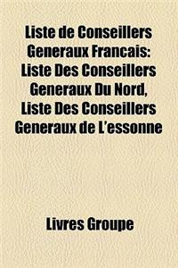 Liste de Conseillers Generaux Francais