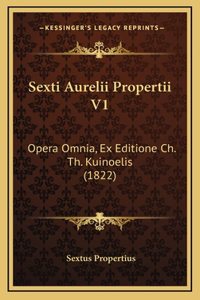 Sexti Aurelii Propertii V1
