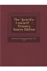 The 'Awarifu-L-Ma'arif