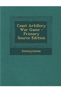 Coast Artillery War Game