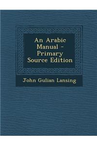 An Arabic Manual