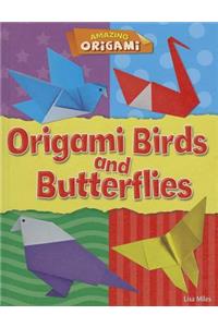 Origami Birds and Butterflies