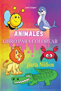 Animales Libro Para Colorear Para Niños