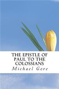 Epistle of Paul to the Colossians