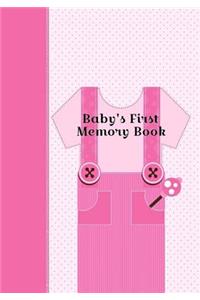 Baby's First Memory Book