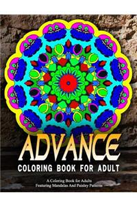 ADVANCED COLORING BOOKS FOR ADULTS - Vol.15