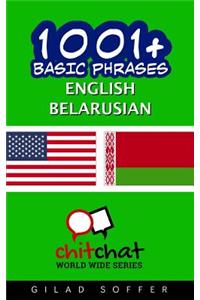 1001+ Basic Phrases English - Belarusian