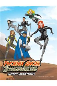 Phoenix Angel Illustrations