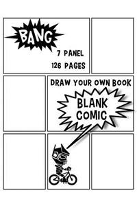 Draw Your Own Book Blank Comic