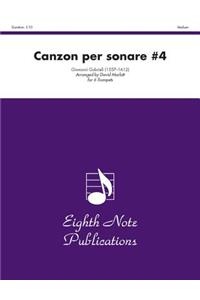 Canzon Per Sonare #4
