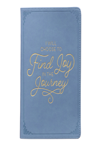 With Love Classic Journal Find Joy in the Journey Inspirational Notebook W/Ribbon Marker, Faux Leather Flexcover, 336 Lined Pages [Leather Bound] with Love