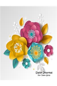Daily Journal For Teen Girls